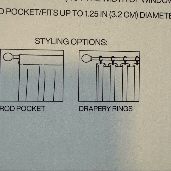 DKNY Sheer Window Curtain 2 Panels pink white - 2 - 50” X 84 - Picture 5 of 6